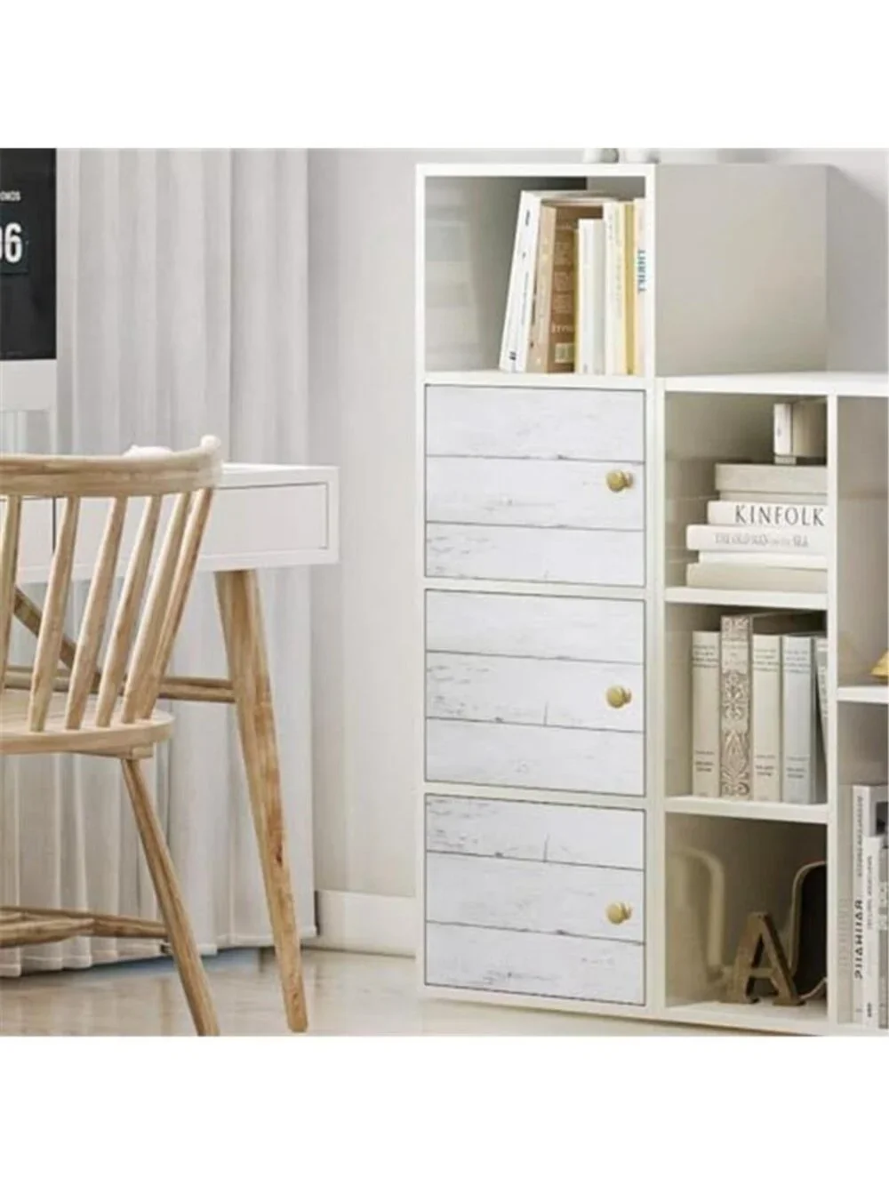 White Gray Wood Peel And Stick Wallpaper Shiplap Contact Paper Self Adhesive